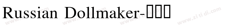 Russian Dollmaker字体转换